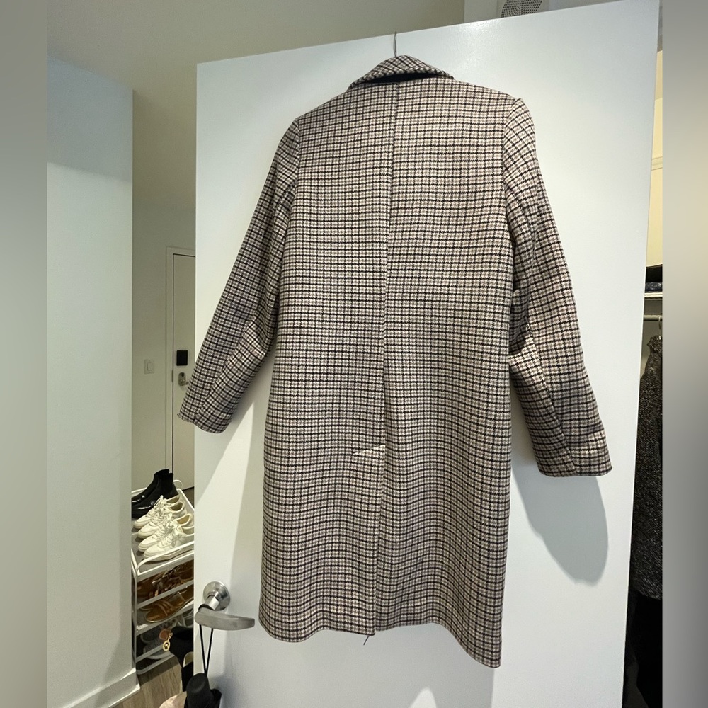 Abercrombie Wool Plaid Coat - Picture 8 of 8